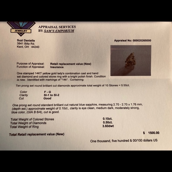 Custom Design Cocktail Ring - Picture 7 of 10